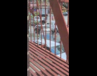 Collab WINY - Man shirtless walks away from car crash