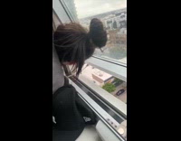 (DUPLICATE USE A522027520075837) Girl yelling at parking attendant to avoid ticket 