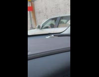 Driver uses Ipad while driving 