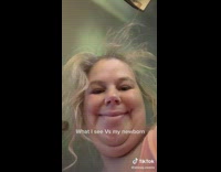 What I see vs my newborn 