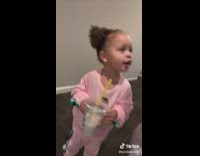 Mother tells daughter she is drinking shake not matcha