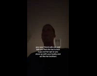 Men helps woman friend kick man out of apartment