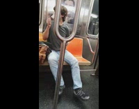 Subway performers sing face masks bags pt. 2