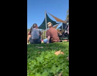 Collab ClipsIG - Lady Carefully Holds Sisters Hand then Gets Pushed Away