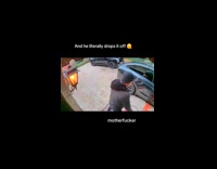 Guy made homemade chili drops on floor