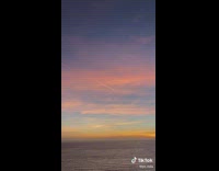 Video of beautiful sunsets and ocean changing 