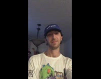 Guy blue hat records himself and friends dancing in a circle to dubstep music bass drop