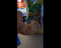 Man found strangely shaped funyun