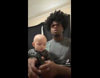 Collab ClipsIG - Man telling people off about his baby 
