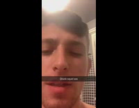 Guy thinks towel hook looks like squid 