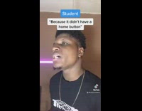 Guy makes orphan iphone x joke 