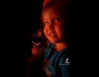 Little girl singing mulan song at show 