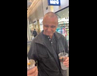 Man tries boba tea for first time