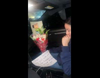 Collab BoysIG_Default - Woman surprised with flower and meme picture