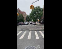 Submitter shows 2 people skating on 1 skateboard 