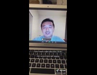 Professor sings lion king song online class