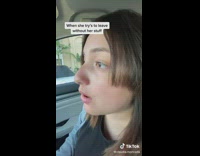 Guy makes girl take stuff she left in his car 