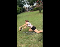 Collab Clips MPUGC - Girl saving turtle trips and falls