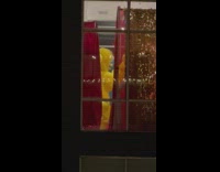 Big Bird seen dancing in apartment 