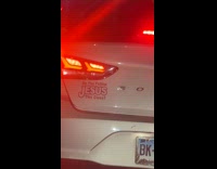 Car drives around with funny license plate part 2