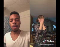 TikTok split screen meme