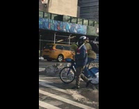 Guy with green oscar the grouch puppet 