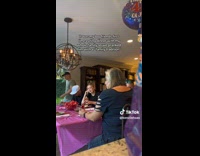 Collab BitchIG2 - Woman pranks boyfriend at family dinner 