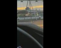 Guy jacket pose with black car swing part 1