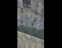 Two women laying down screaming