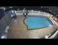 Man shouts at rat thrown by cat