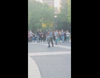 People doing random things at washington square park