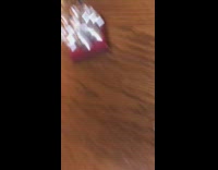 Birthday girl moves present hair catches on fire