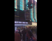 Collab DailyDoseOfInternet - Worker rescues person stuck on zipline 