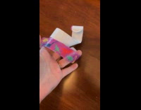 Woman shares tape measure under slap bracelet