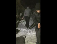 Guy runs across hot coals barefoot