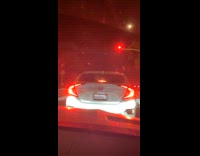 Collab BitchMP - Guy waiting at red light records guy in white honda civic dancing 