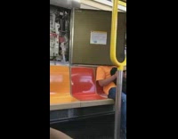 Cabinet on train hits man in face 