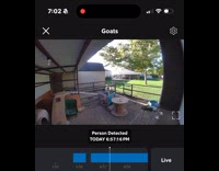 Woman run though wire then fell down