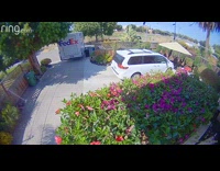 Collab DailyDoseOfInternet - FedEx truck reverse knock over trash can