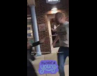Guy runs and backflips off wall then lands