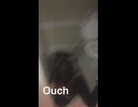 Toilet  Woman Stands Up Into Toilet