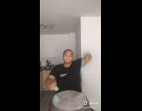 Girl plays drums pot guy fox song 