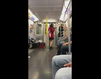 Guy Replace Subway Ads with His Own Part 2