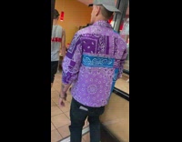 Guy purple shirt gets mad there arent any chicken sandwiches at Popeyes