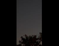 SpaceX rocket launch trail seen in sky