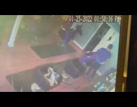 Guy surprises girlfriend at the salon 