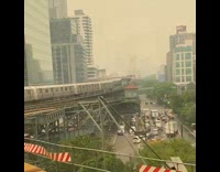 Collab winy - Different clips of nyc during canadian wildfire