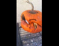 Collab Clips MPUGC - Deformed pumpkin carving looks like popcorn sutton