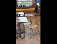 Guy eats pizza backwards crust first