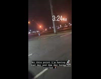 Guy having bad night car broken into 